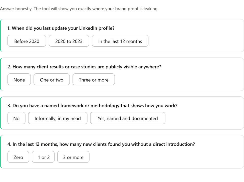 Visual 1: The Diagnostic Tool